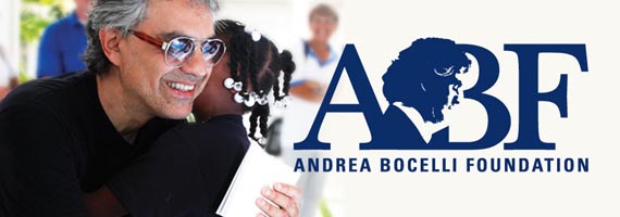 Andrea Bocelli Foundation graphic